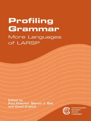 cover image of Profiling Grammar